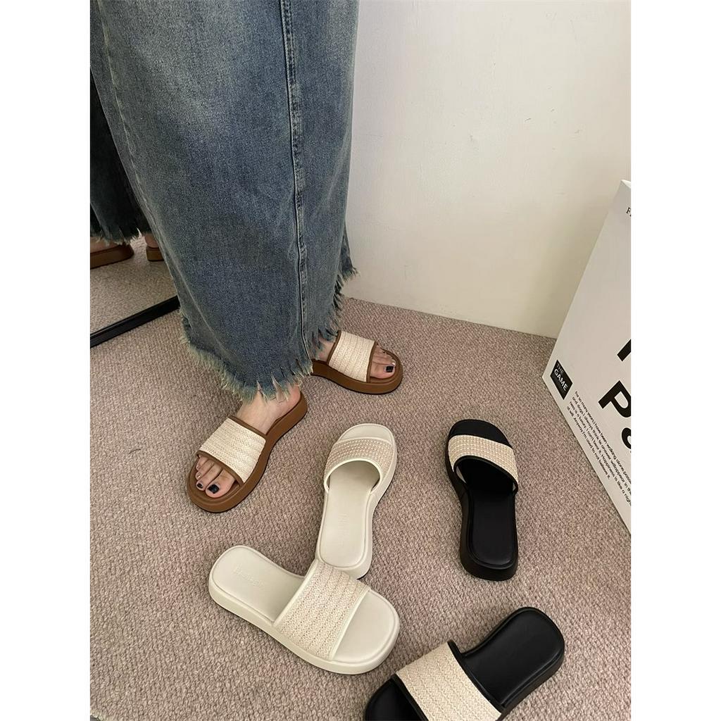 Giày Bệt Đế Mềm Chống Trượt Phong Cách Thời Trang Xuân Hè 2023