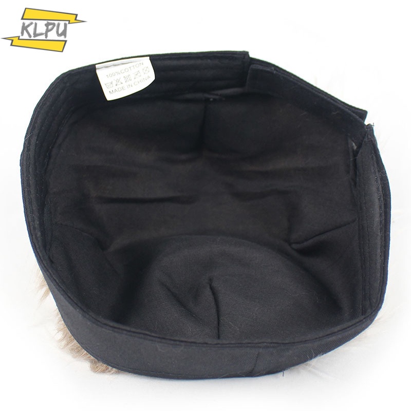 Mũ Beanie Mềm Thoáng Khí Gắn Tóc Giả Vui Nhộn Cho Nam Nữ