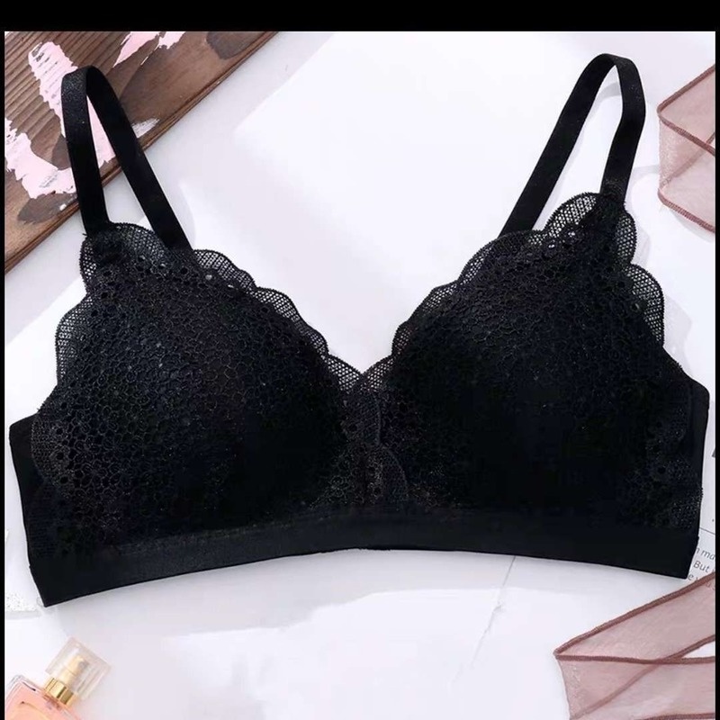 Áo Lót Ren Siêu Mỏng Nâng Ngực Không Gọng Quyến Rũ Cho Nữ