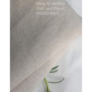 Vải linen khúc lẻ 37x100cm