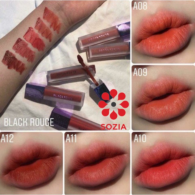 [Sẵn 17 màu] Son Kem Lì Black Rouge Air Fit Velvet Tint | BigBuy360 - bigbuy360.vn