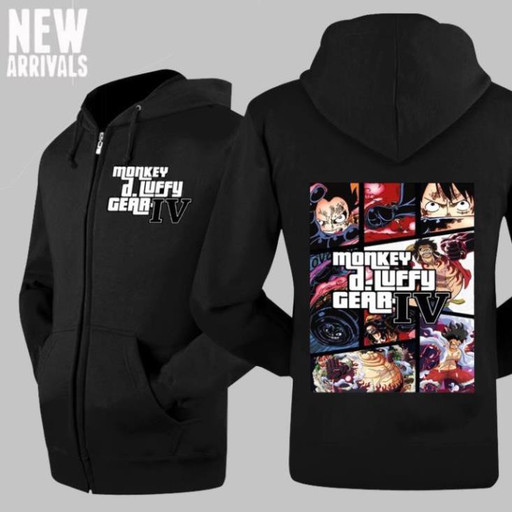 ÁO khoác One Piece - Monkey D Luffy Gear 4 khuyến mại khủng giá rẻ dẹp / uy tín chất lượng