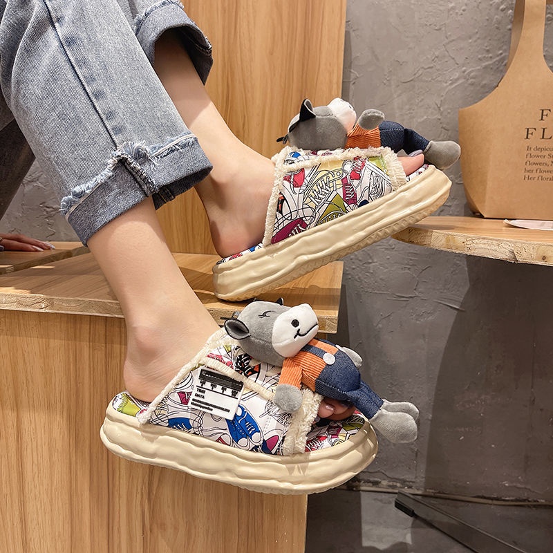 Dép nam nữ chống trơn Giày Sandal Đế Dày Thoải Mái Phong Cách Hàn Quốc Mùa Hè Kiểu Mới