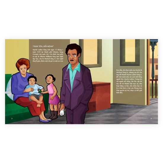 Sách - Martin Luther King - Dũng Cảm