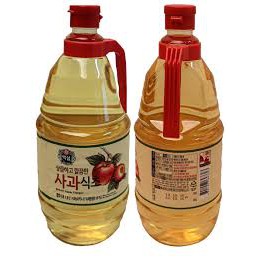 Giấm táo Hàn Quốc - Dấm táo Chai 1.8 L Nhập khẩu chính hãng đậm đặc gấp 2 lần