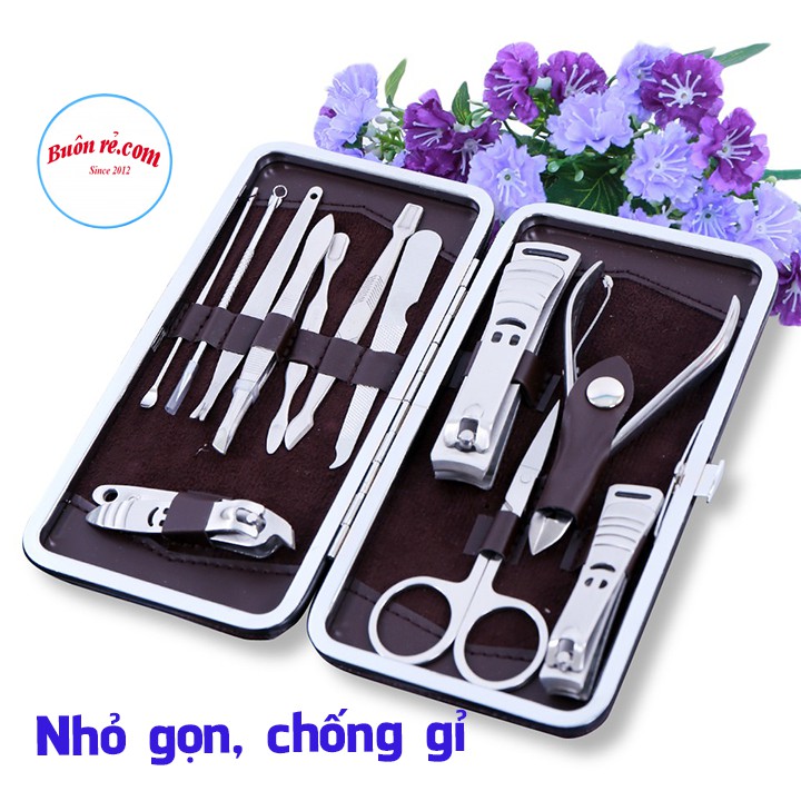 Bộ Kềm Cắt Móng Tay 12 Món Tiện Dụng 00087