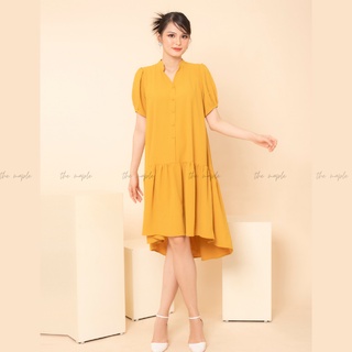 Đầm công sở đuôi cá THE MAPLE Vàng