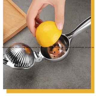 Dụng cụ ép vắt chanh/ Kẹp vắt chanh Inox 304
