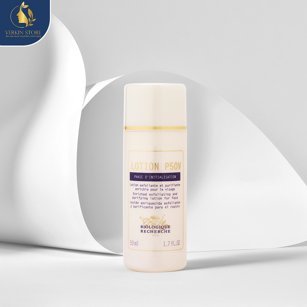 Lotion dưỡng ẩm Biologique Recherche P50V tái tạo da thiếu sức sống - Verkin Store