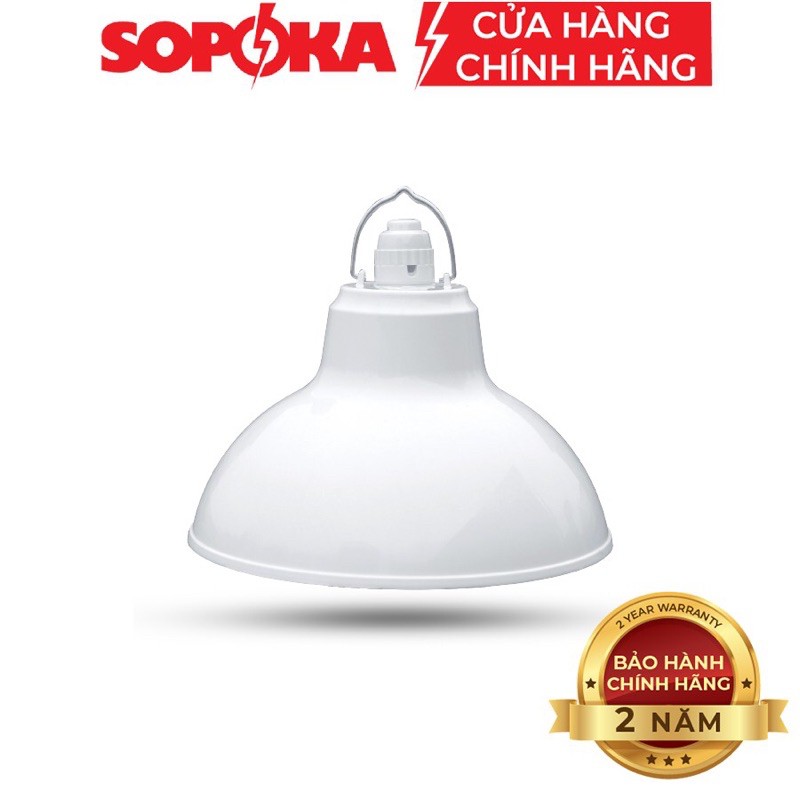 Choá đèn M250, Chóa đèn đường kính 25cm, Chao đèn nhựa có móc treo