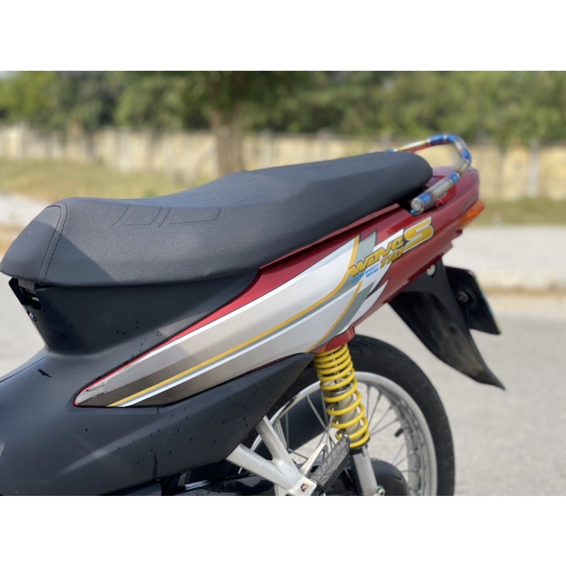 Tem wave S ghép crom dán cho xe 50cc-100-110