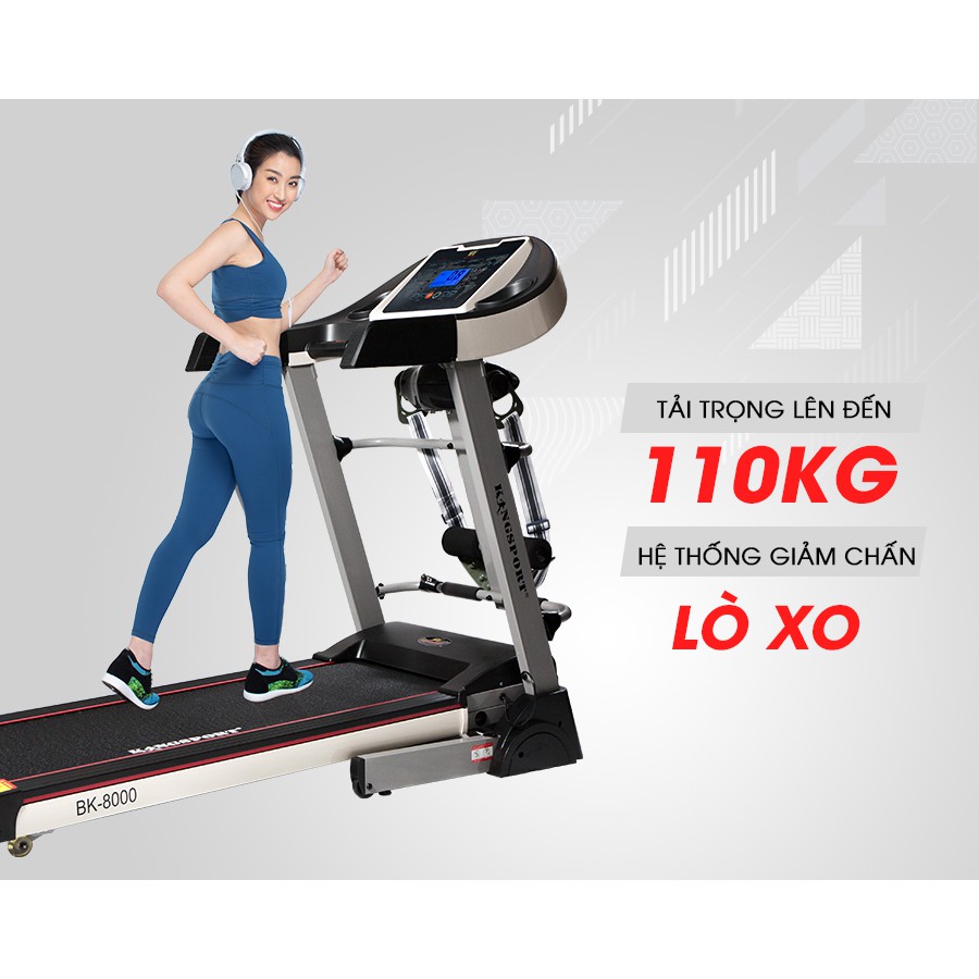 Máy chạy bộ Kingsport BK-8000 đa năng