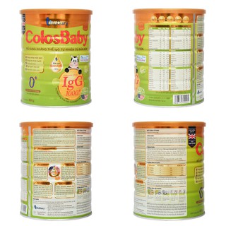 Sữa bột ColosBaby Gold 0,1,2+ 800g