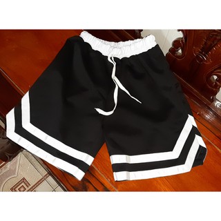 Quần Short thun 2 line V Unisex