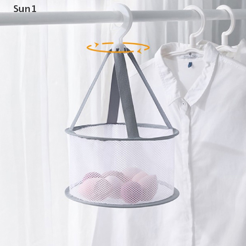Túi Lưới Phơi Khô Cọ Trang Điểm Dạng Treo Tiện Dụng Sun1 >