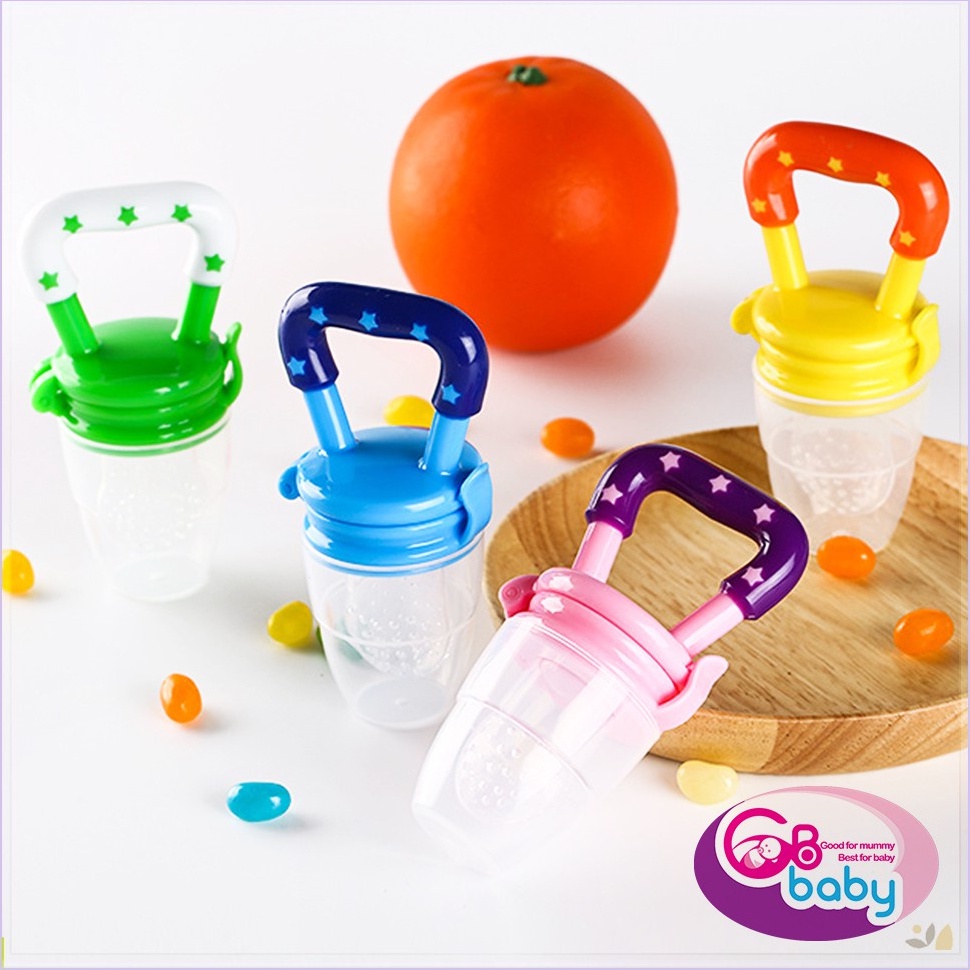 Túi nhai ăn dặm chống hóc 1 núm nhai cho bé GB Baby Hàn Quốc