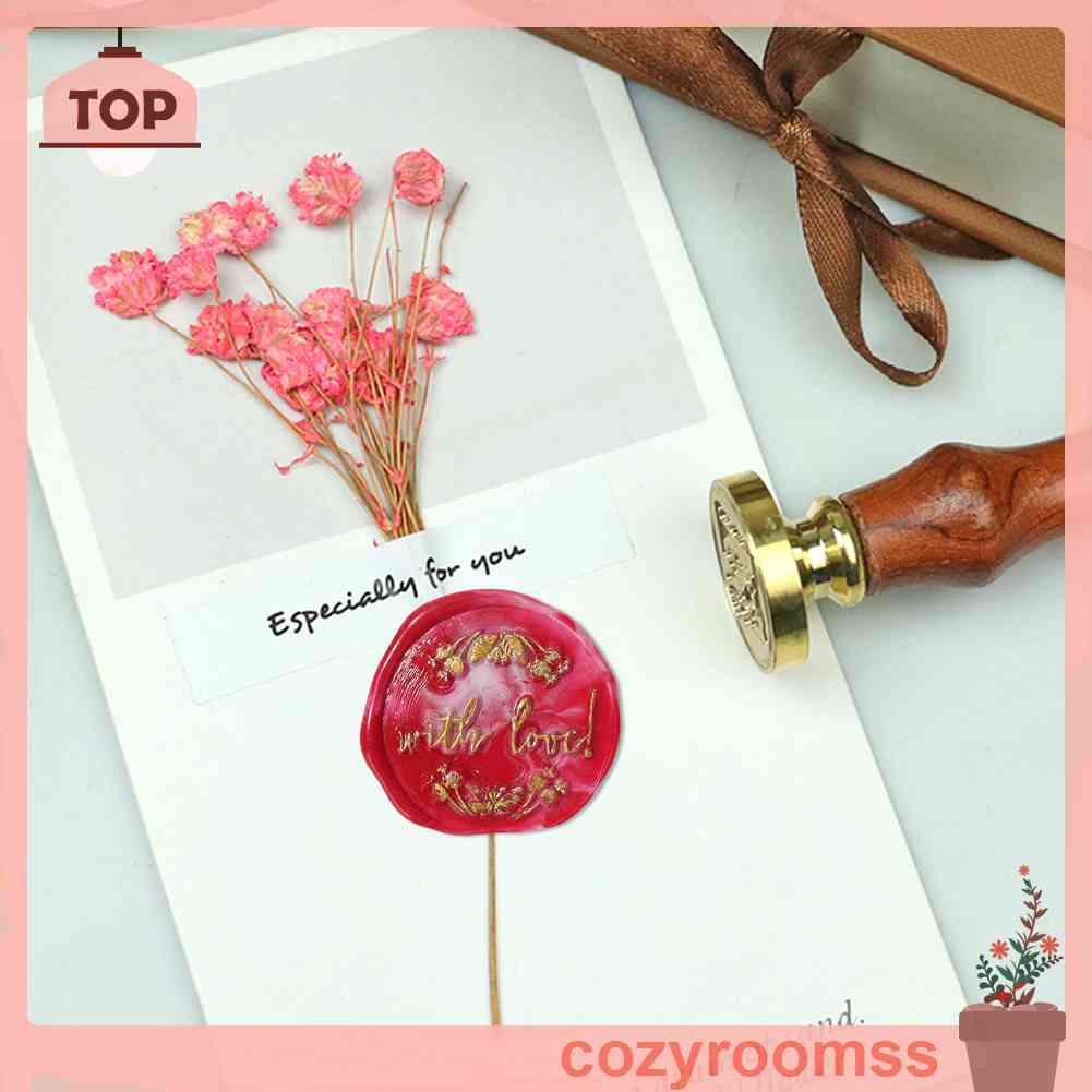 Con Dấu Sáp Niêm Phong Bì Thư Phong Cách Cổ Điển