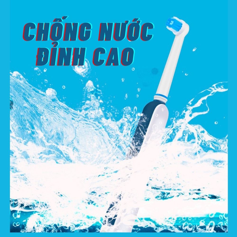 bàn chải điện Vinoci, bàn chải đánh răng tiêu chuẩn châu âu, làm sạch sâu