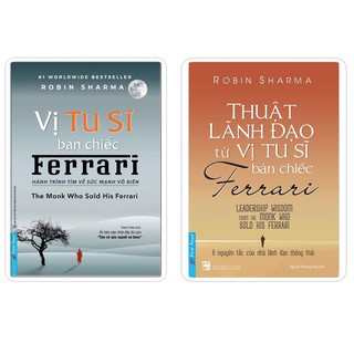 Sách - Combo Vị tu sĩ bán chiếc Ferrari + Thuật lãnh đạo từ vị tu sĩ bán chiếc Ferrari (Tái bản 2021) - First News