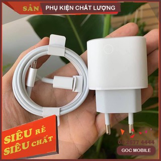 Bộ sạc nhanh 18w iphone 11, pro max, iphone xs max, iphone xs, iphone x, iphone 8 chính hãng