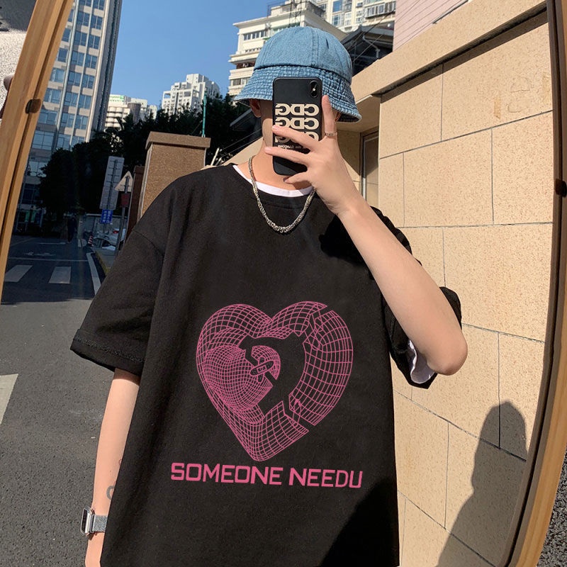 Áo thun nam nữ unisex tay lỡ áo phông tay lỡ unisex form rộng oversize streetwear