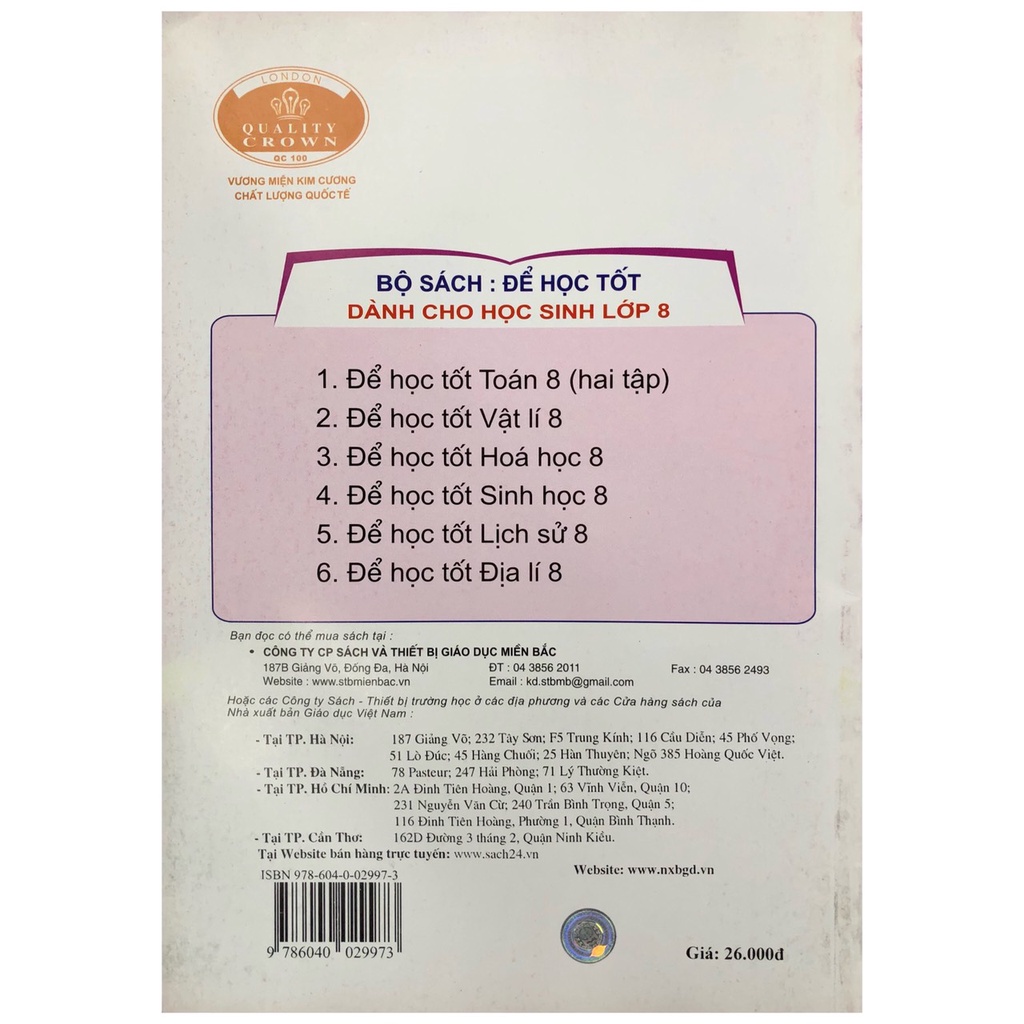 Sách - Để học tốt Lịch sử lớp 8