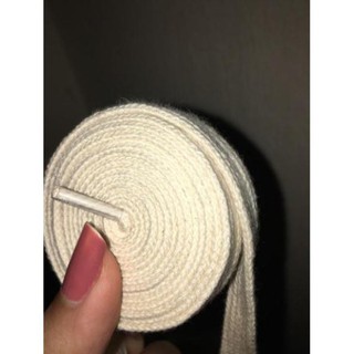 [FREESHIP ĐƠN TỪ 50K]Dây giày RickOwen màu ngà ( Ảnh thật phía sau)