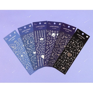 Tấm sticker Hologram, Silver decor toploader, trang trí