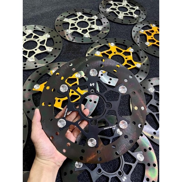 Đĩa Thắng TQ6 220mm Đen