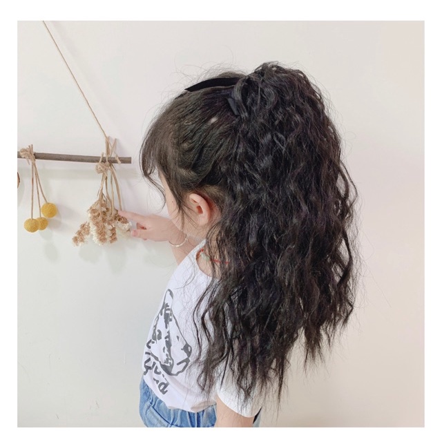 Tóc Cột Nơ Xoăn Xù Mì Dành Cho Bé Gái MyBaby