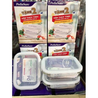 Combo 02 hộp thủy tinh lock & lock 630ml