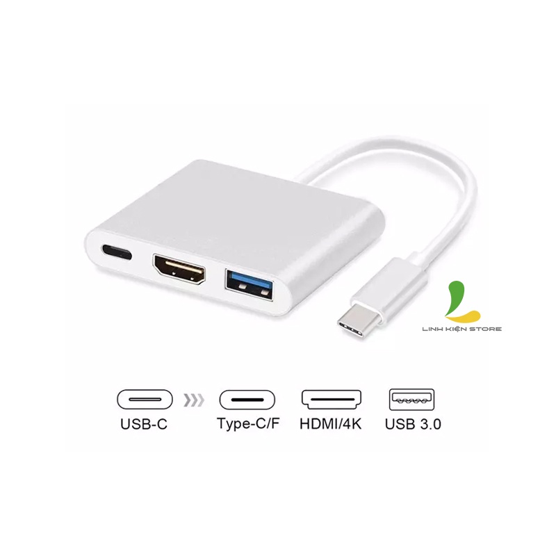 Cáp chuyển đổi HOSAN cổng type C sang HDMI