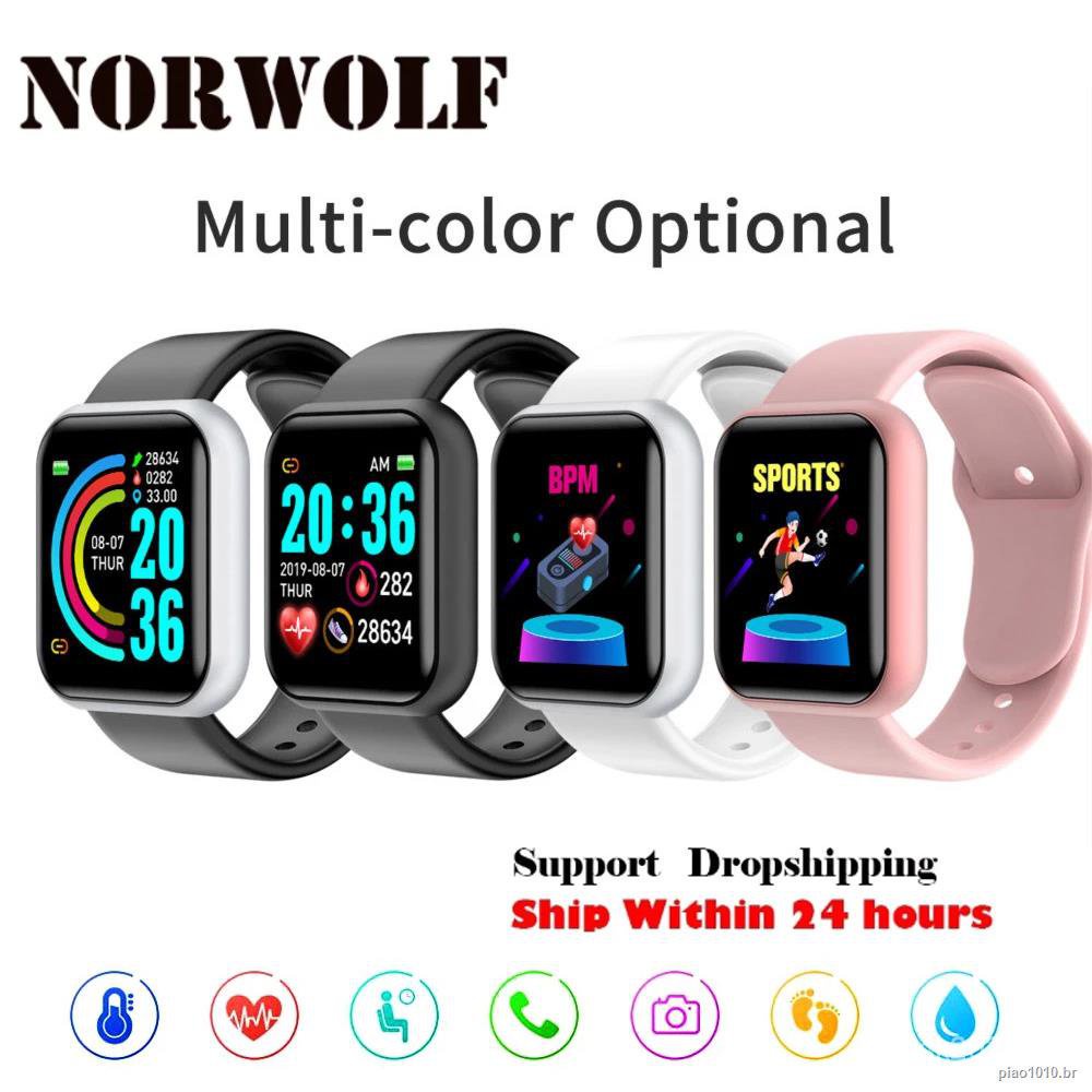Đồng Hồ Thông Minh Y68 D20 Kết Nối Bluetooth Theo Dõi Sức Khỏe
