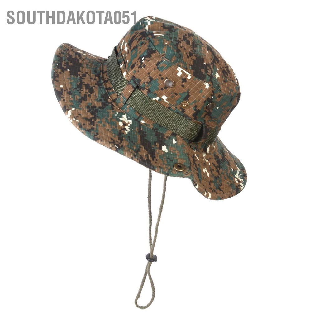 Southdakota051 Mũ xô ngoài trời Thoải mái điều chỉnh thoáng khí Quai đeo hai mặt Tay nghề lao động chống nắng cho leo núi