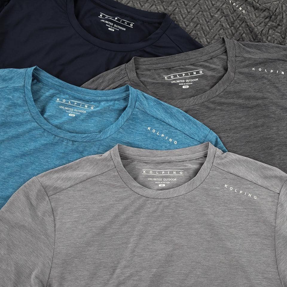 Áo thun thể thao nam thun lạnh co giãn đa chiều áo tập gym, tập chạy, thể thao | BigBuy360 - bigbuy360.vn