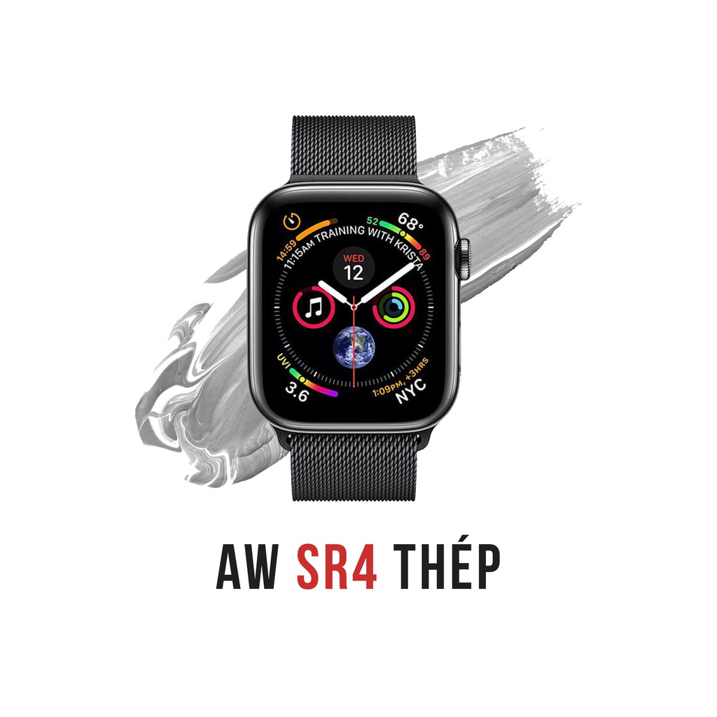 Apple Watch Series 4 Thép 40 | 44mm đẹp 99% như mới, bảo hành chính hãng 12 tháng 1 đổi 1 duy nhất tại Xoăn