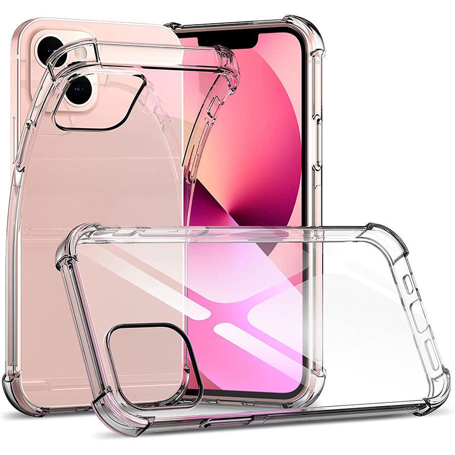 Ốp điện thoại TPU chống va đập cho iPhone 11 12 13 14 Pro Max 6 6s 7 8 Plus X Xs Max XR SE