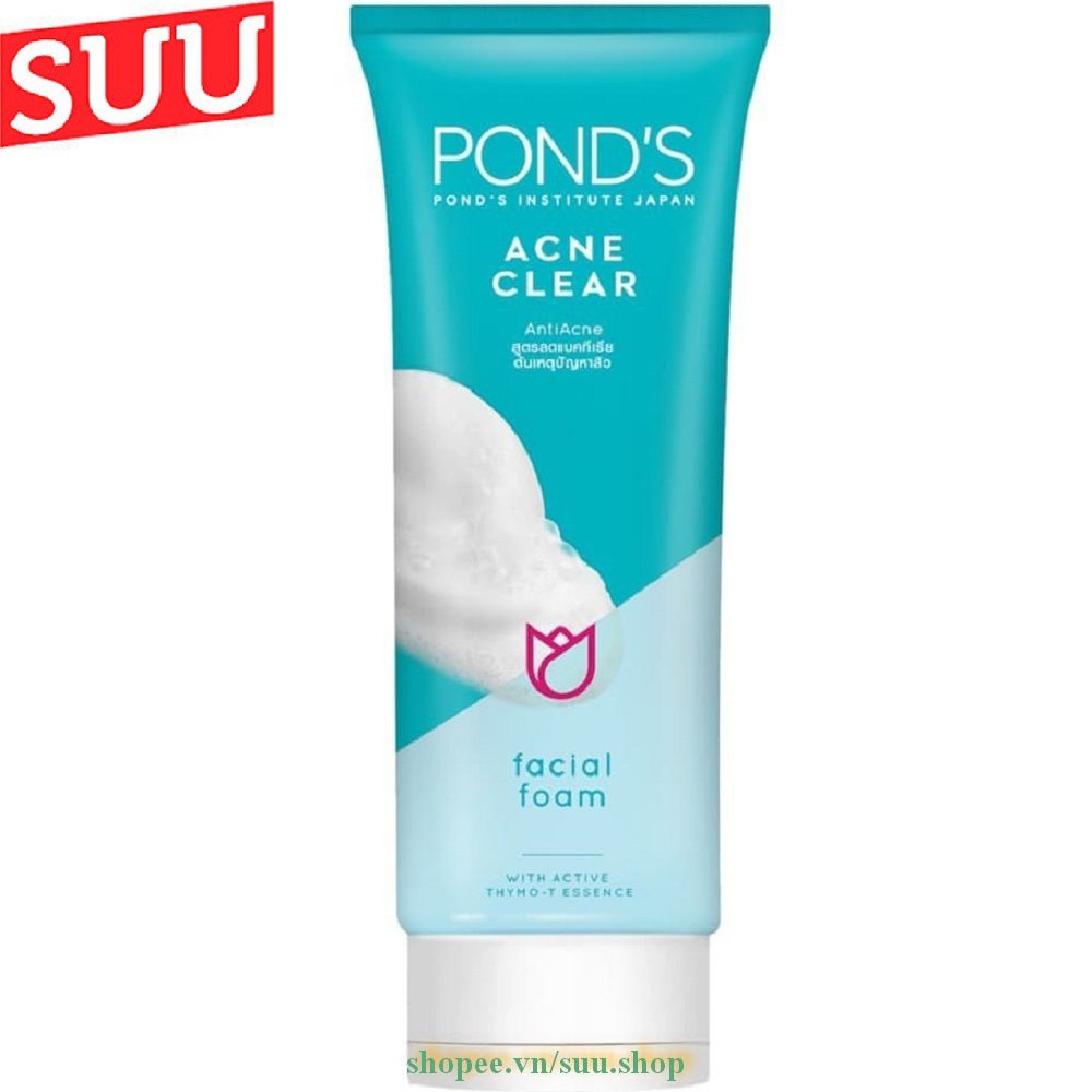 Sữa Rửa Mặt 100G Ponds Với Ba Phân Loại Cho Từng Nhóm Da, suu.shop Cam Kết 100% Chính Hãng.