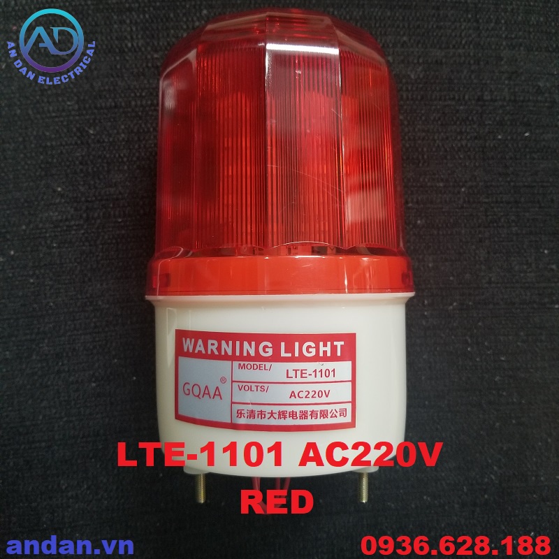 Đèn Quay LTE-1101 , LTE-1101J , Đèn Xoay, Đèn cảnh báo LED quay có còi