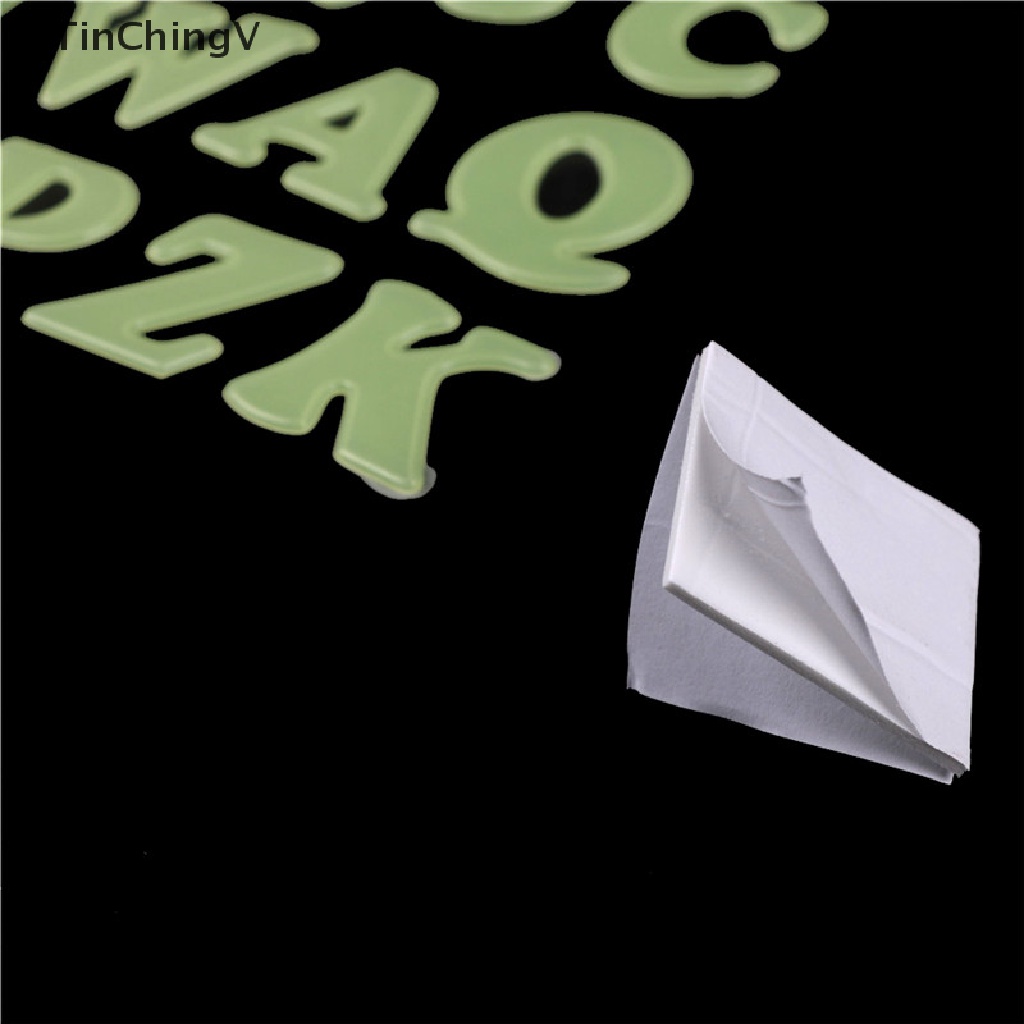 Bộ 26 Chữ Cái Dạ Quang Dán Trang Trí Phòng Ngủ Cho Bé