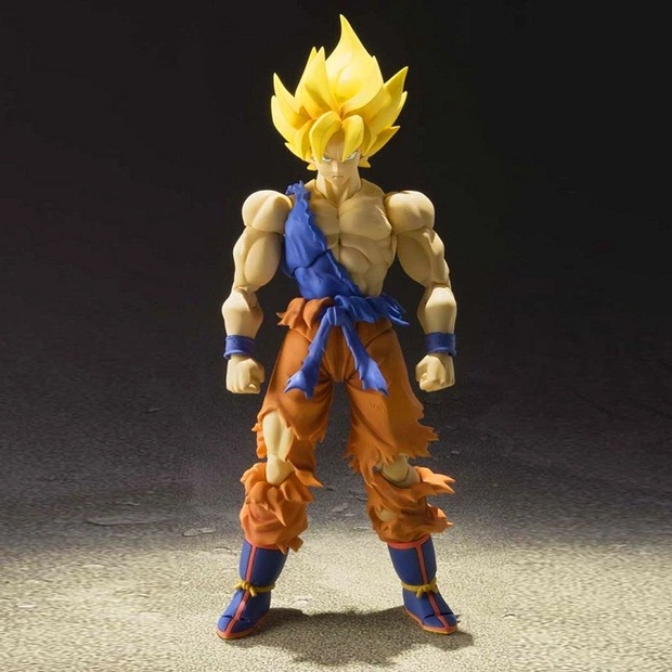 Mô hình khớp Dragon Ball - Mô hình Son Goku Super Saiyan 16cm DB112