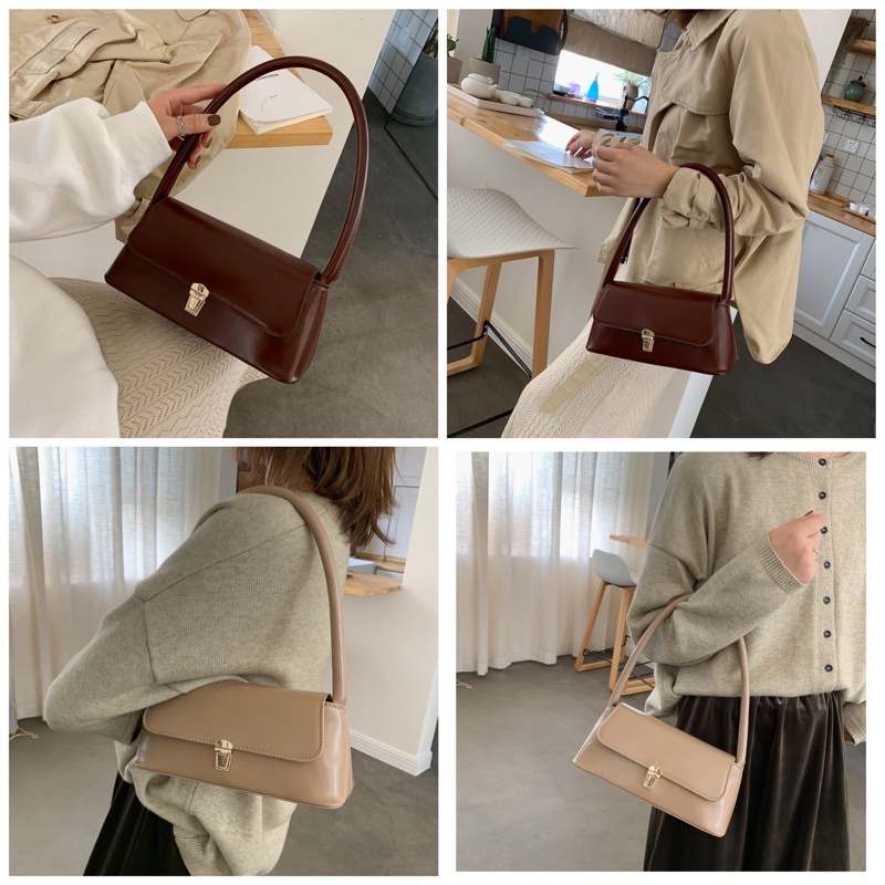 Túi xách nữ đeo vai đeo chéo kẹp nách đi chơi dạo phố - N01