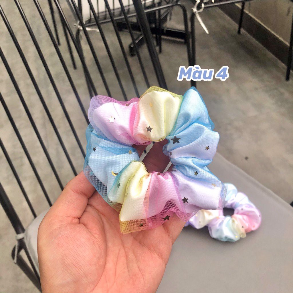 Dây buộc tóc scrunchies Galaxy dễ thương CT113