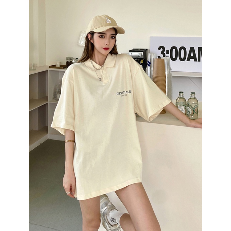 Áo polo tay ngắn FEAR OF GOD FOG Duplex ESSENTIALS