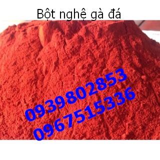 Bột nghệ đỏ nguyên chất dành cho gà đá