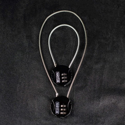 KHOÁ SỐ BULLDOG DÙNG ĐỂ KHOÁ CHỐNG TRỘM MŨ BẢO HIỂM - SPID.VN