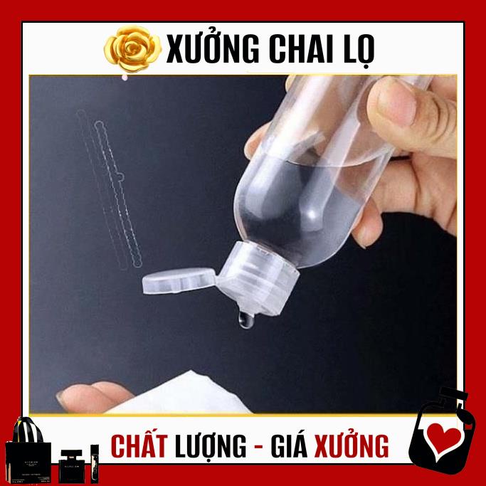 Chai Chiết Mĩ Phẩm ❤ TOP GIÁ RẺ ❤ Chai lọ nhựa pet nắp bật [20ml,30ml,50ml,100ml,150ml,200ml,250ml] chiết dầu gội