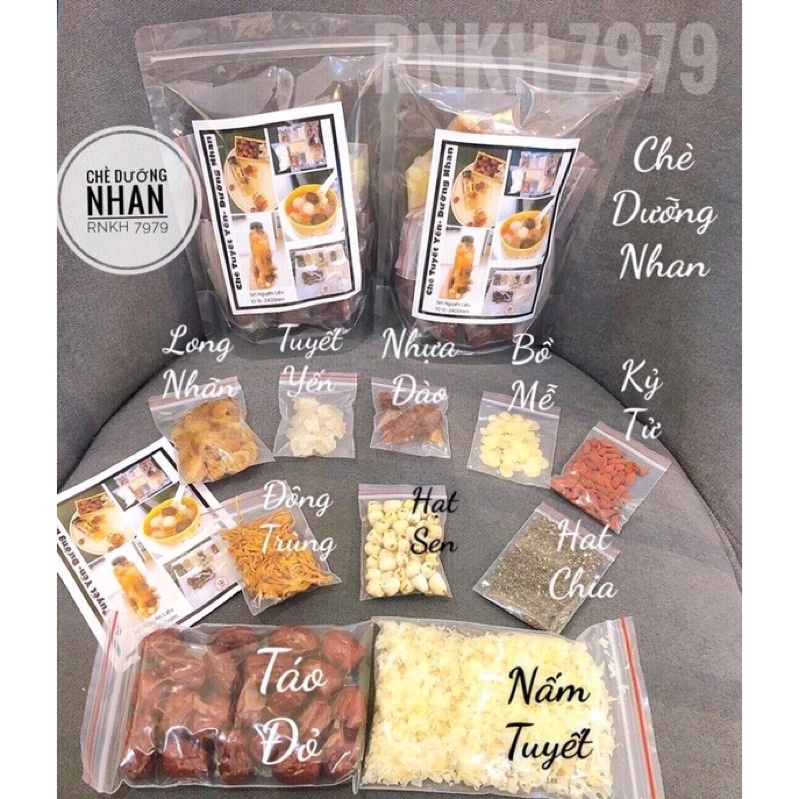 set  chè dưỡng nhan  các  trà sữa  thái xanh  maccha truyền thống ô long phúc  Long