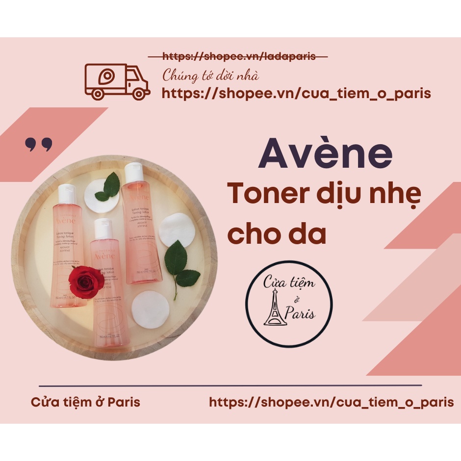 NƯỚC CÂN BẰNG / TONER AVENE ADOUCIT SOFTENS CHĂM SÓC CẢ DA NHẠY CẢM