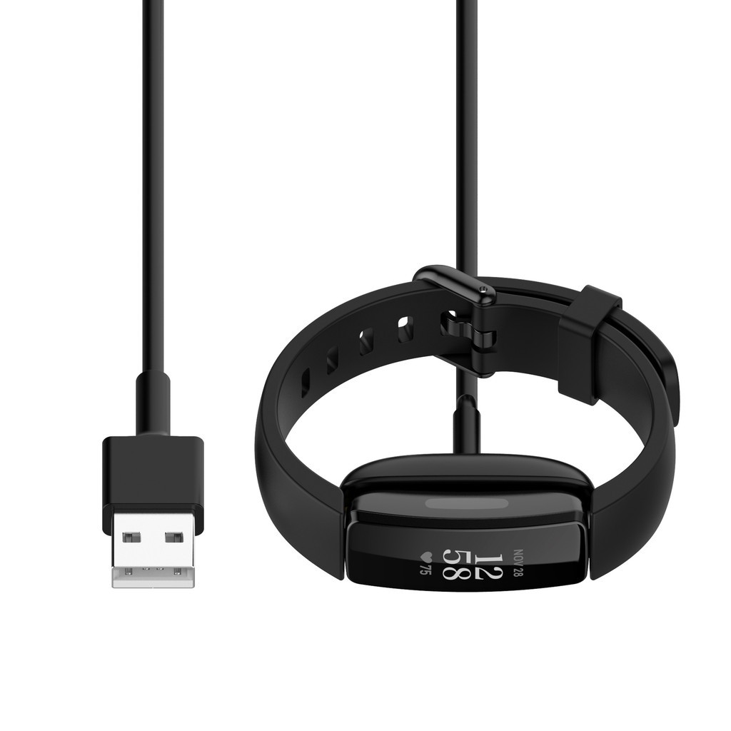 【Vận chuyển nhanh】 Fitbit Inspire 2 Fitness Tracker Charger Charger Cable USB